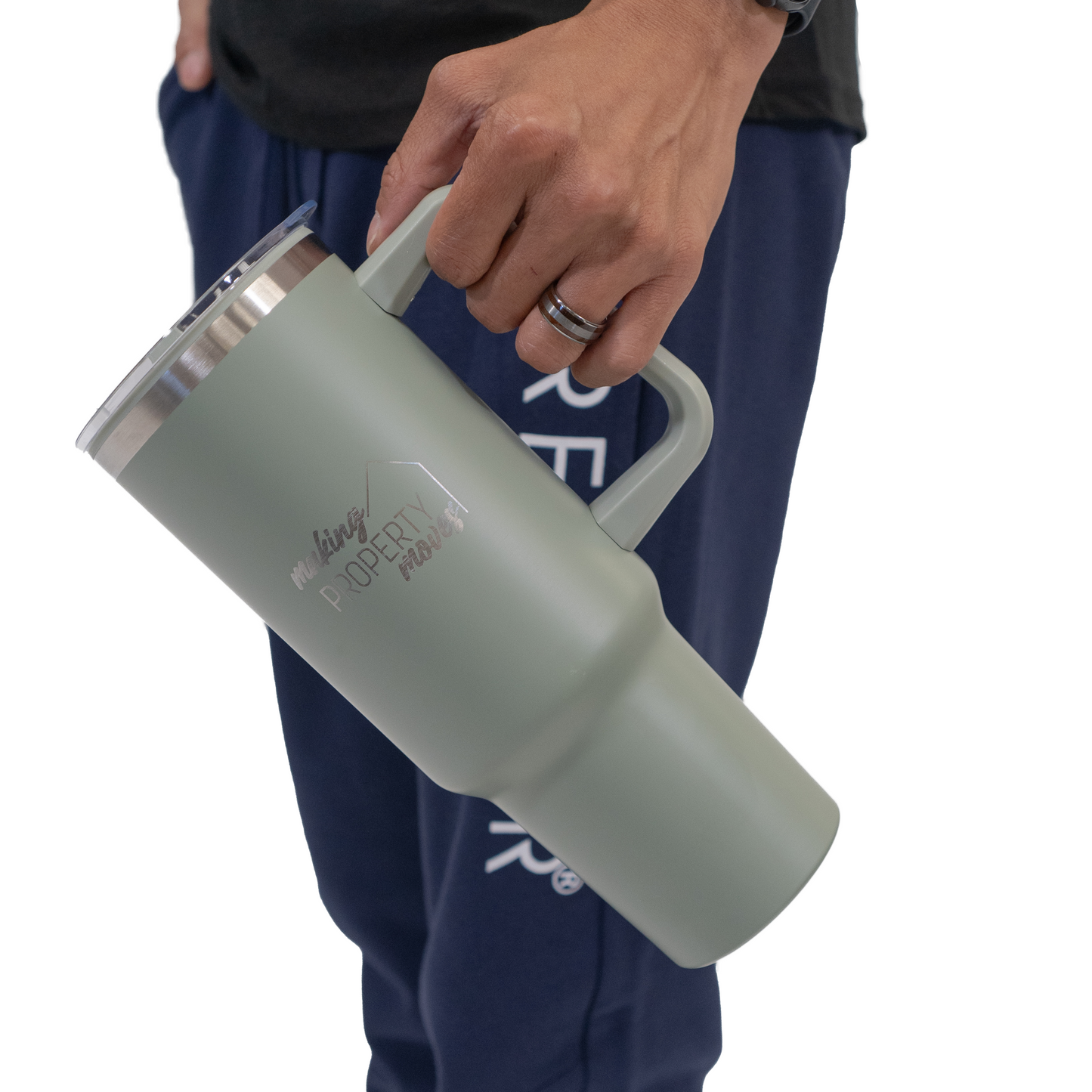 Making Property Moves | 40 oz. Travel Tumbler Drinkware