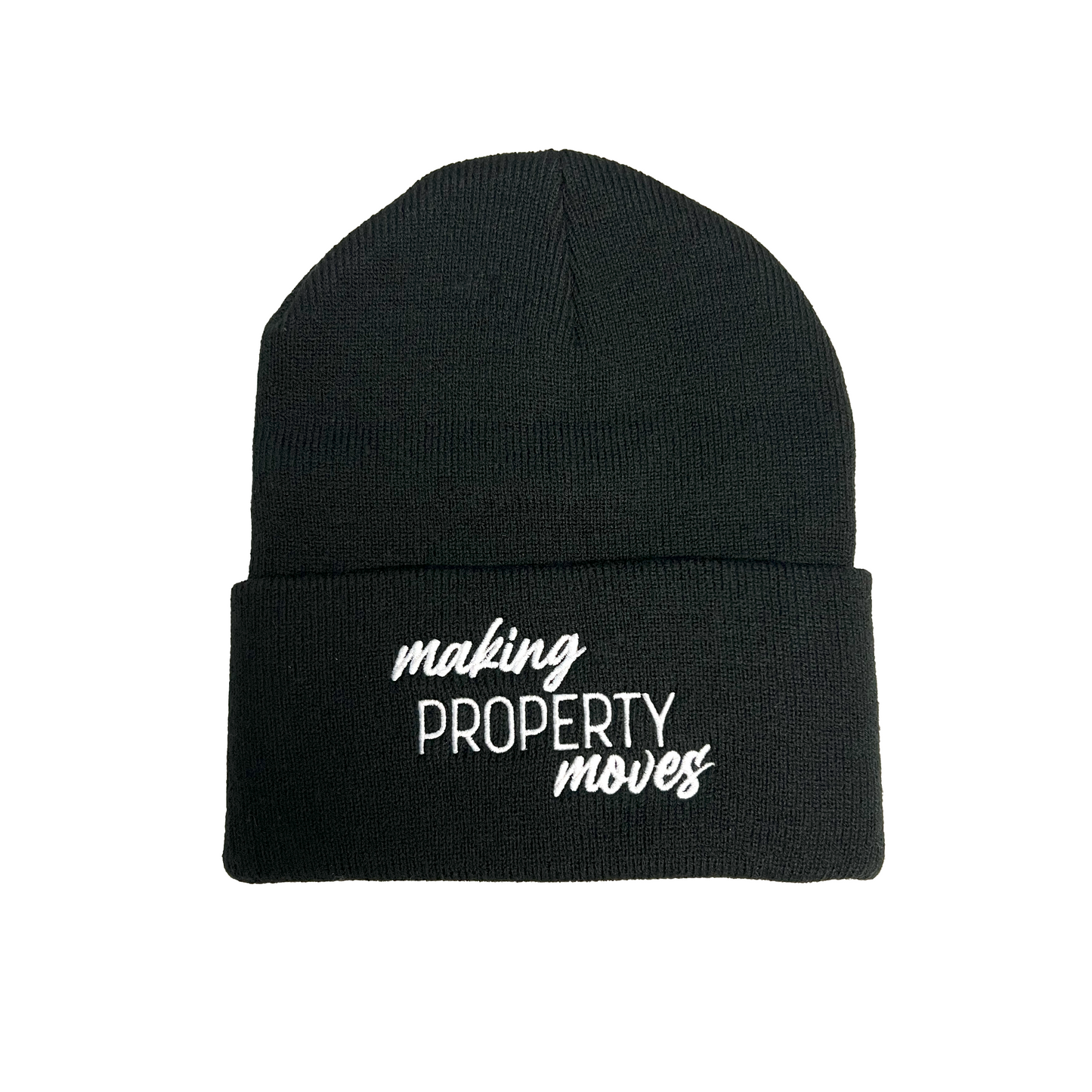 Making Property Moves | Beanie Hats Black