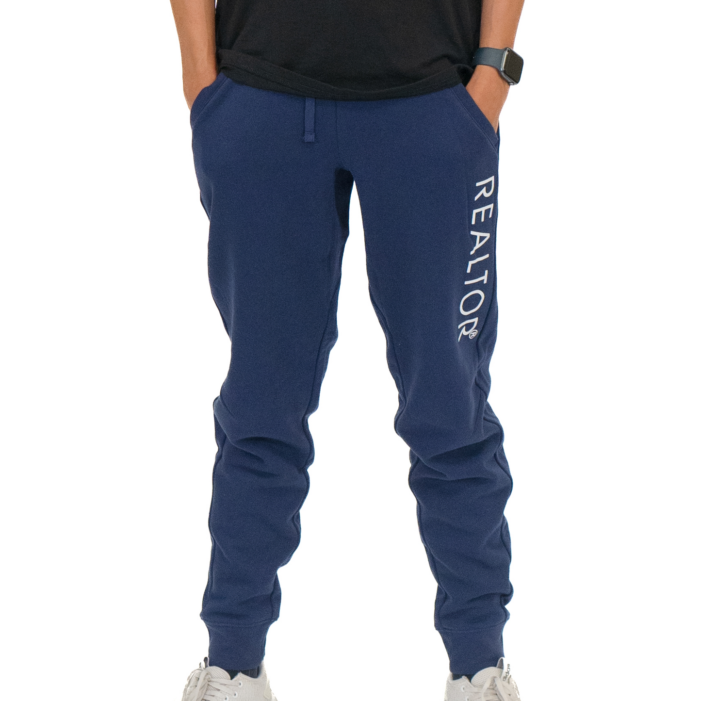 REALTOR® | Unisex Fleece Jogger Apparel X-Small Navy
