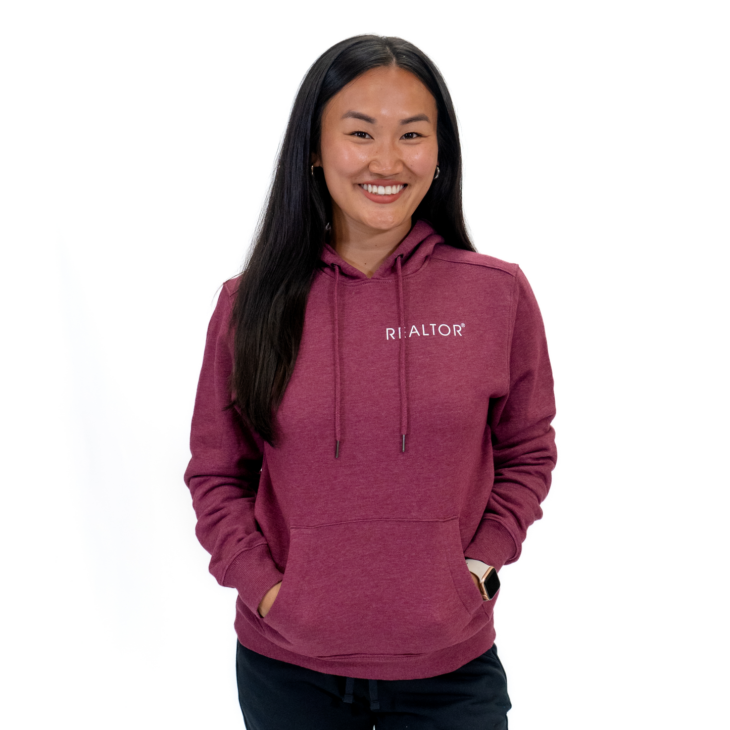 REALTOR® | Unisex Hoodie Apparel X-Small Loganberry