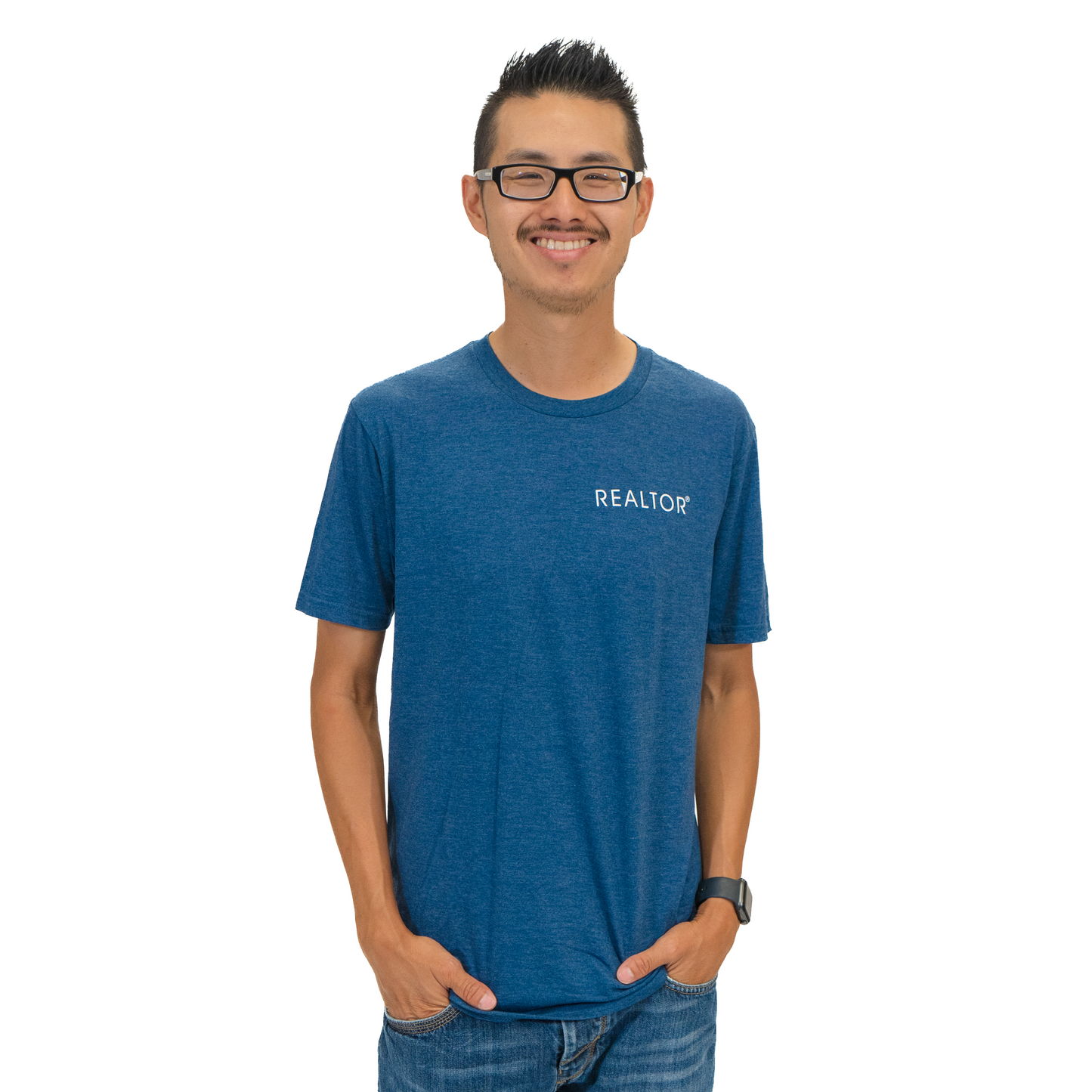 REALTOR® | Unisex Perfect Tri Tee Apparel Small Blue