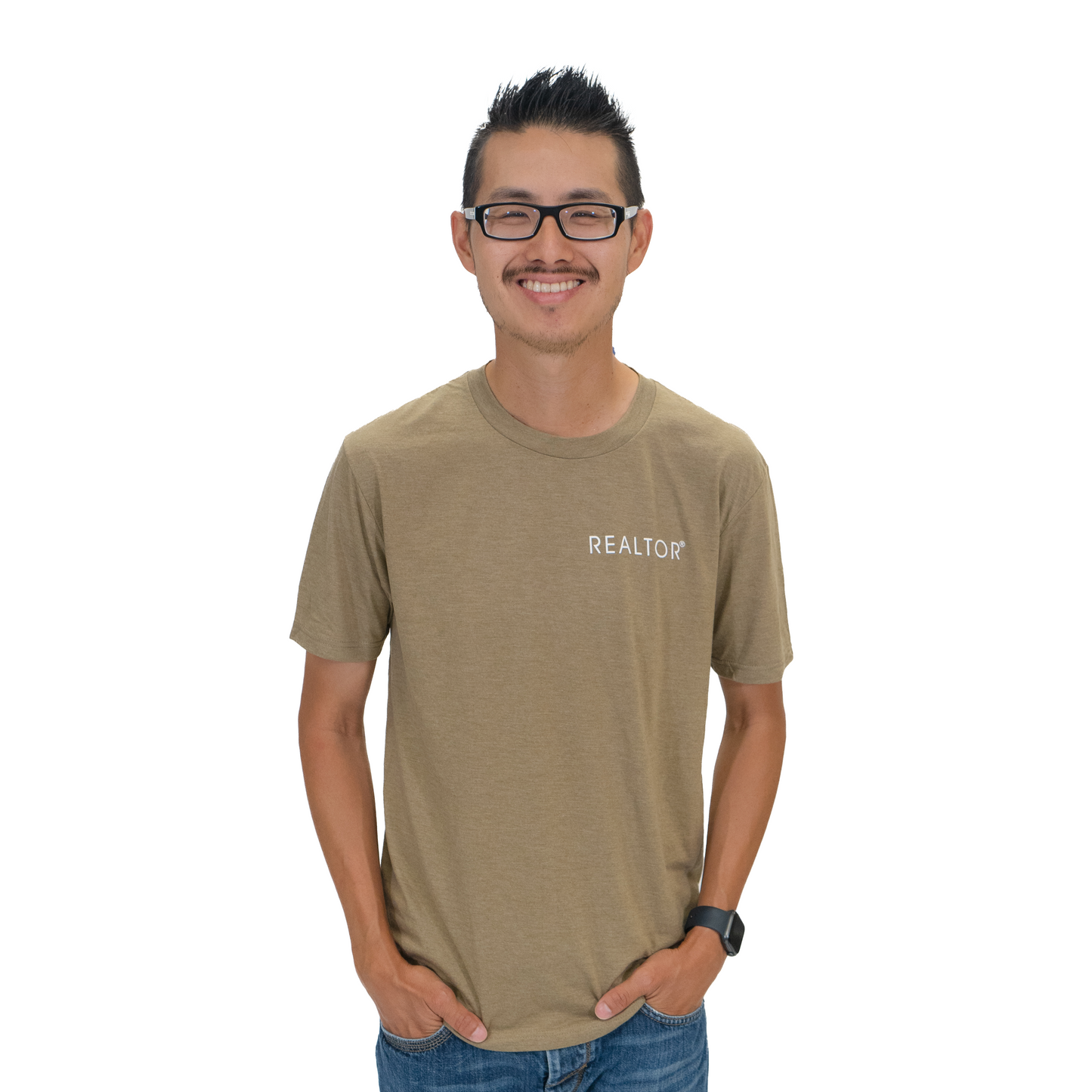 REALTOR® | Unisex Perfect Tri Tee Apparel Small Coyote Brown