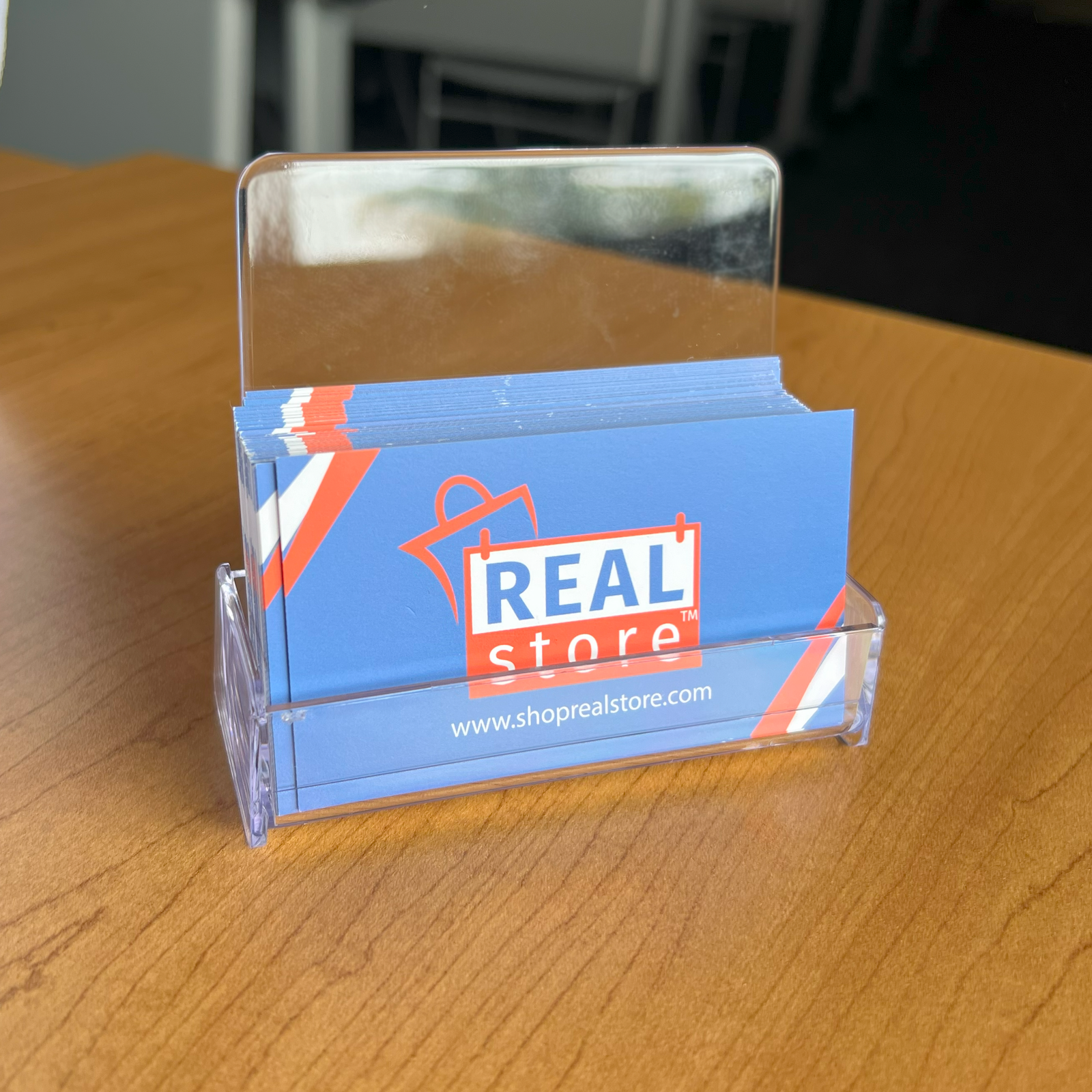 Acrylic Business Card Holder Flyer Holder   