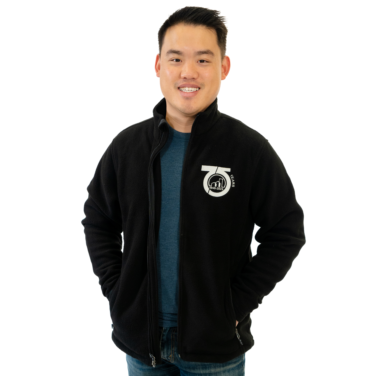 Men's 75th Anniversary Fleece Jacket - FINAL SALE Apparel   