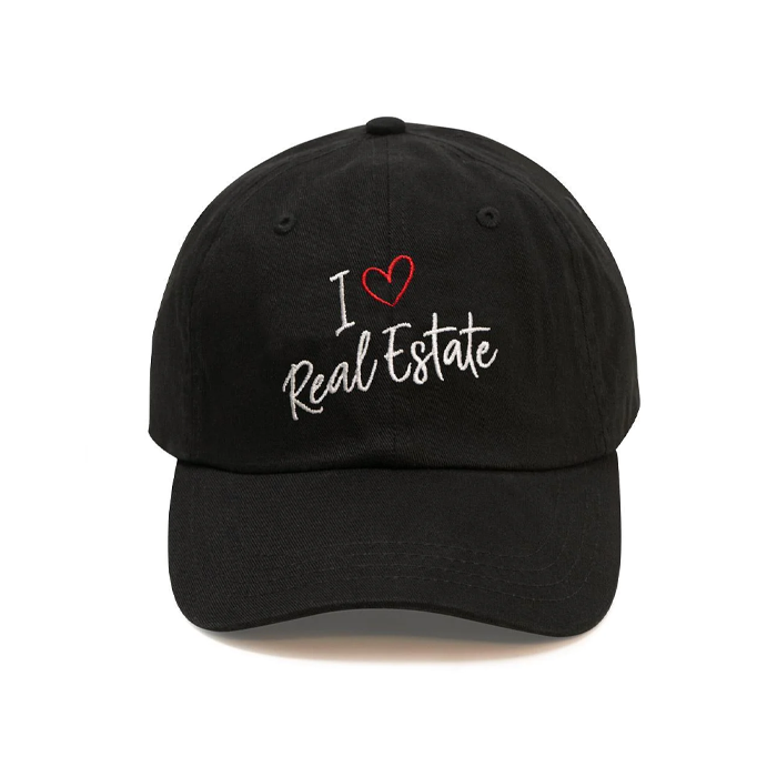 Real Estate Dad Hat Hats I Heart Real Estate  