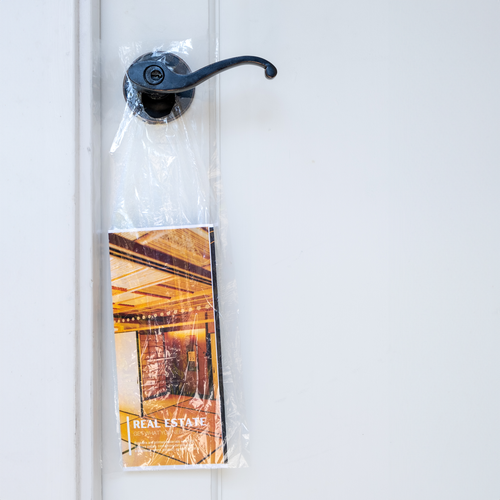 Door Knob Bag | Clear Real Estate Supplies   