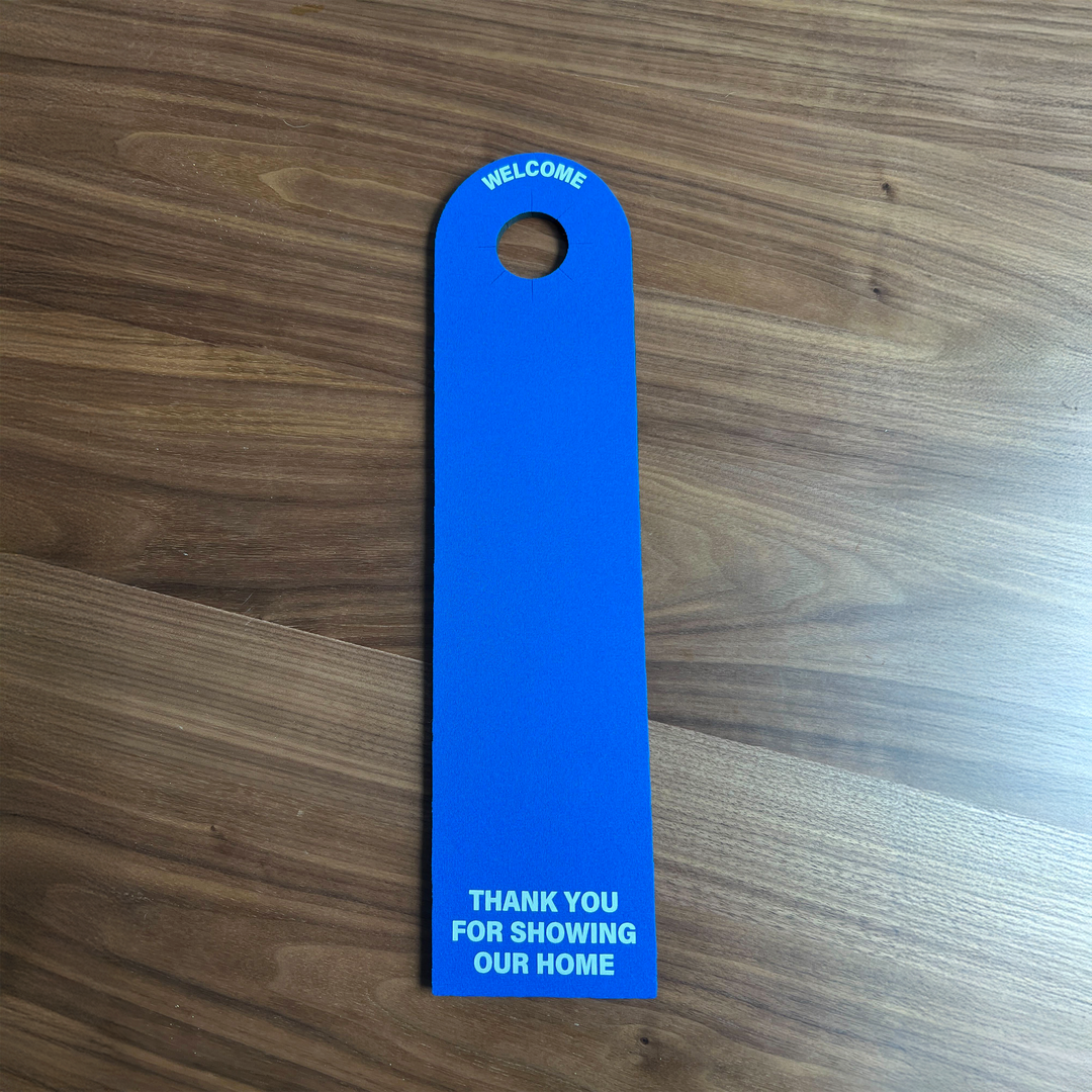 Door Guard Real Estate Supplies Blue