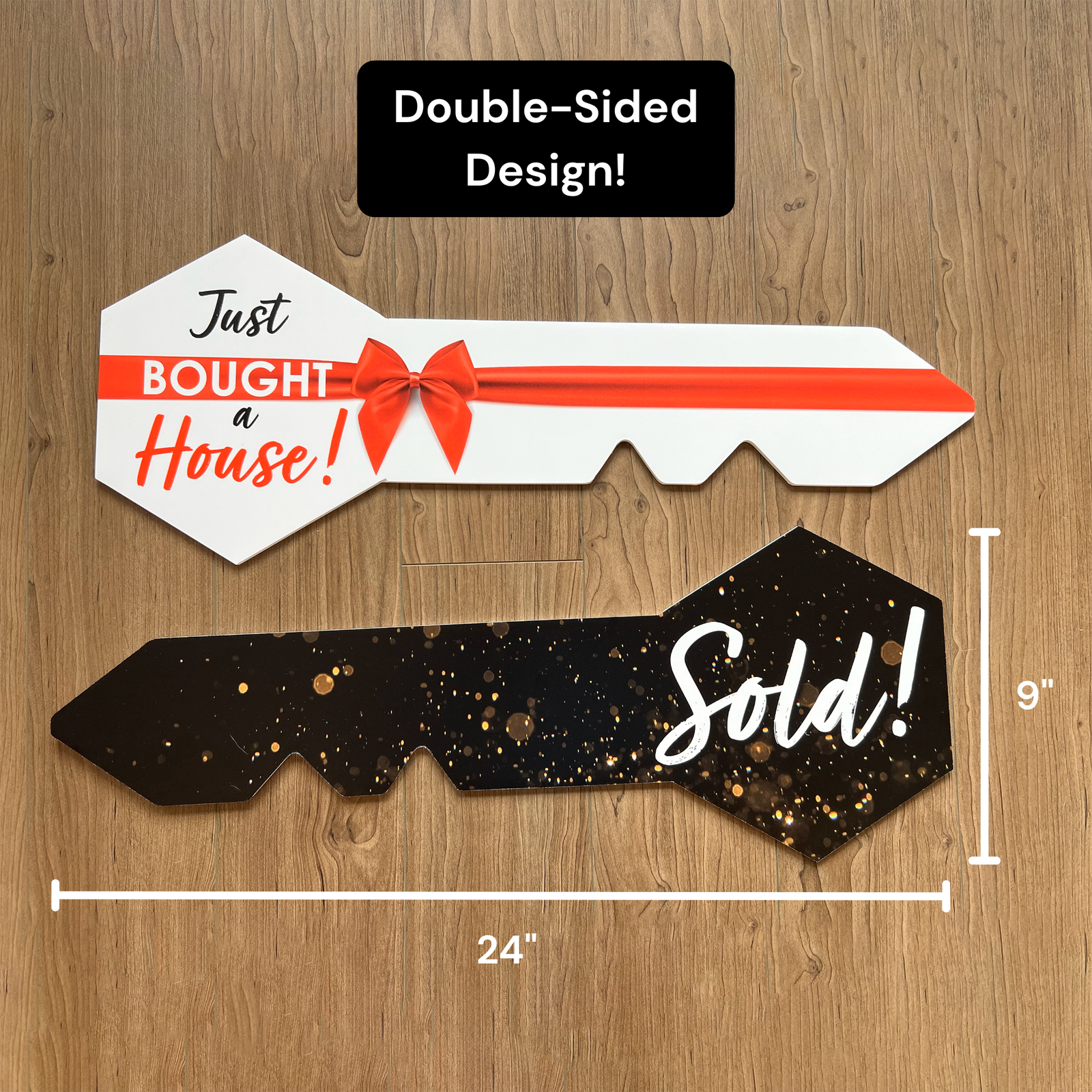 Key Photo Prop | Medium Sign