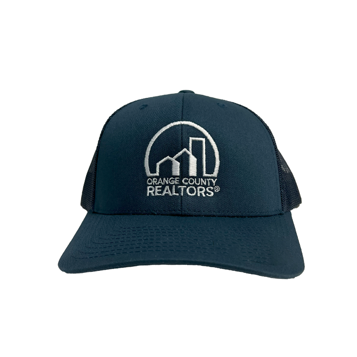 Orange County REALTORS® | Trucker Hat Hats Navy  