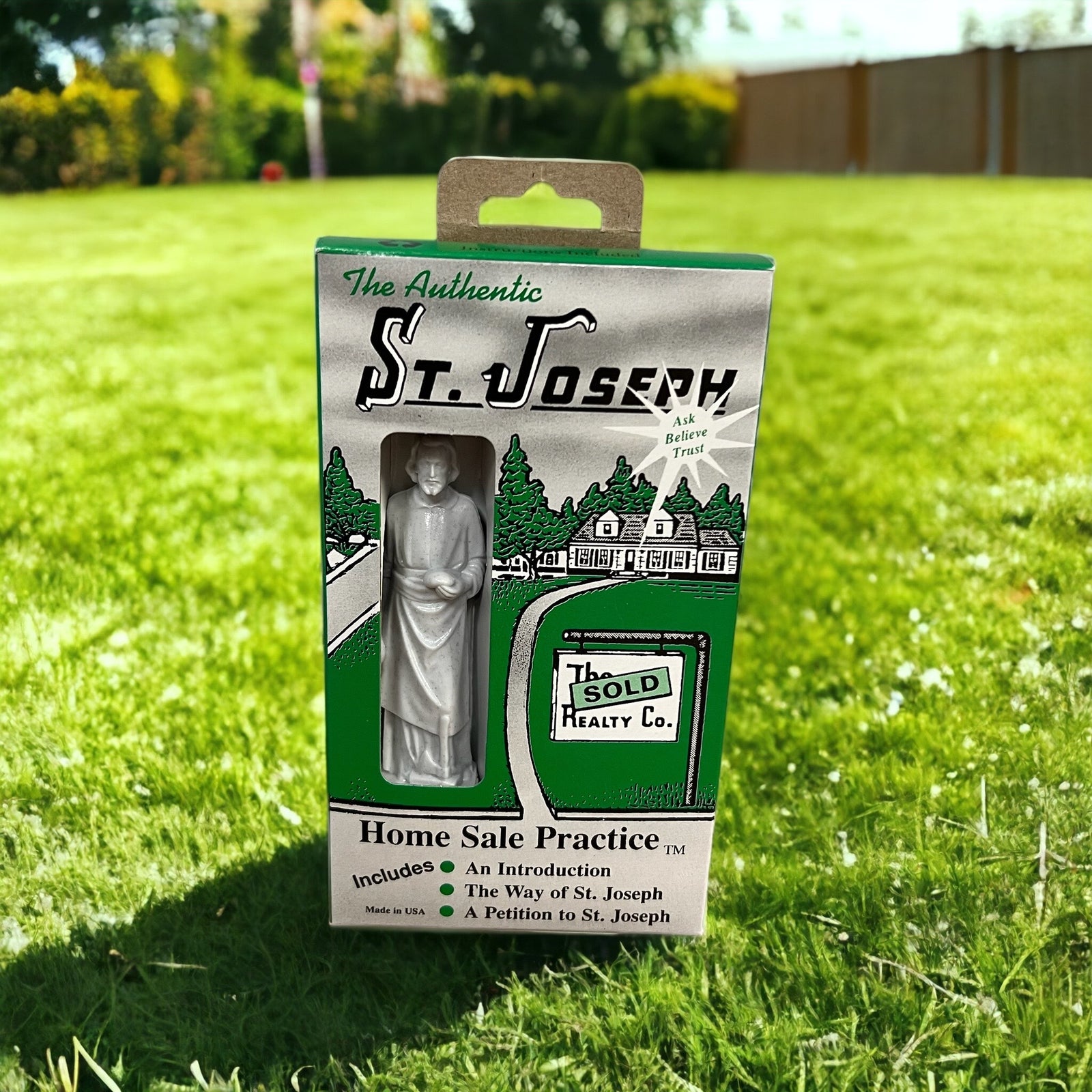plant st joseph statue sell house St. Joseph Home Sales Kit