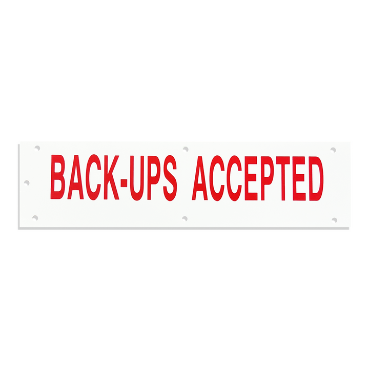 Rider | Back-Ups Accepted Rider   