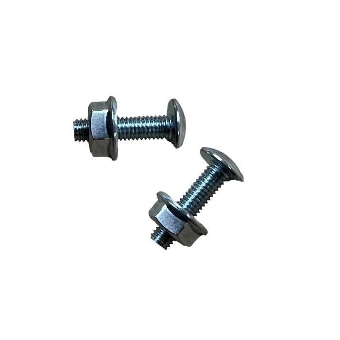 Steel Nuts and Bolts- Pack of 2 Hardware   