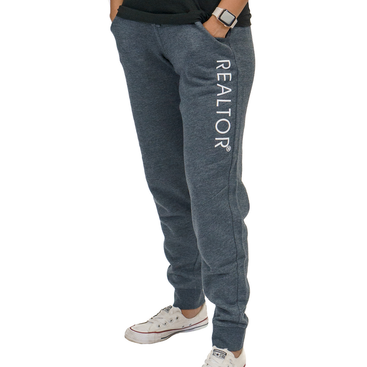 REALTOR® | Unisex Fleece Jogger Apparel Heathered Grey X-Small 