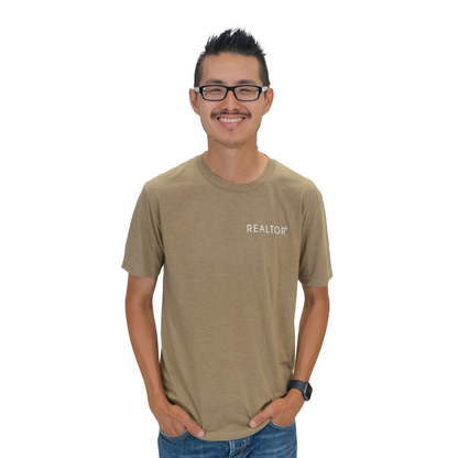 REALTOR® | Unisex Perfect Tri Tee Apparel Coyote Brown Small 