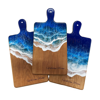 Welcome Home | Wooden Cutting Board Cutting Board   