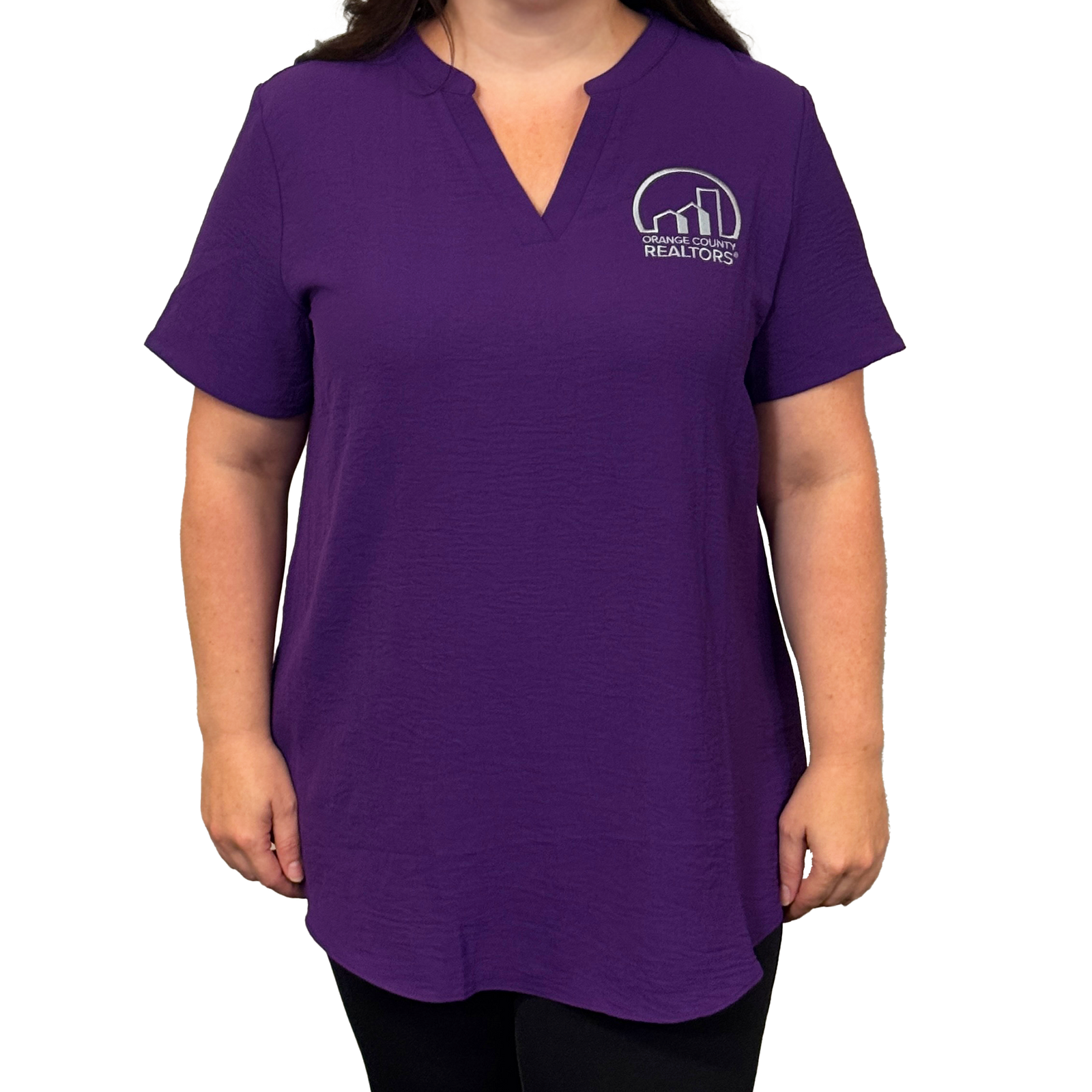 Orange County REALTORS® | Women's Blouse Apparel Small Short Sleeve