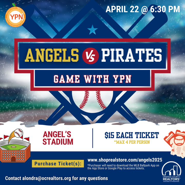 Ticket to YPN Angels Game | 2025 Ticket April 22 - Angels VS. Pirates