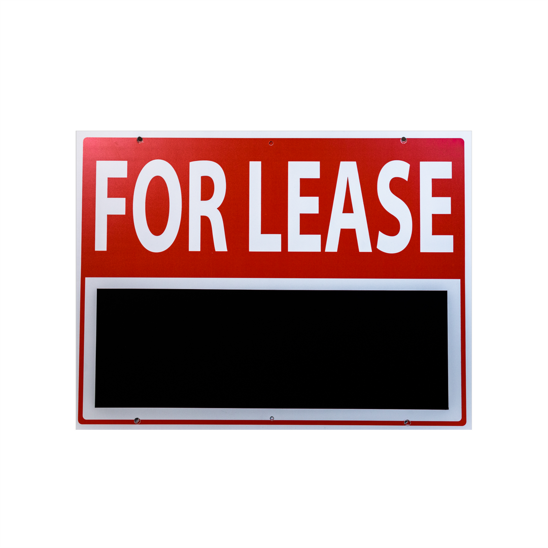 18x24 "For Lease" Sign - FINAL SALE Sign   
