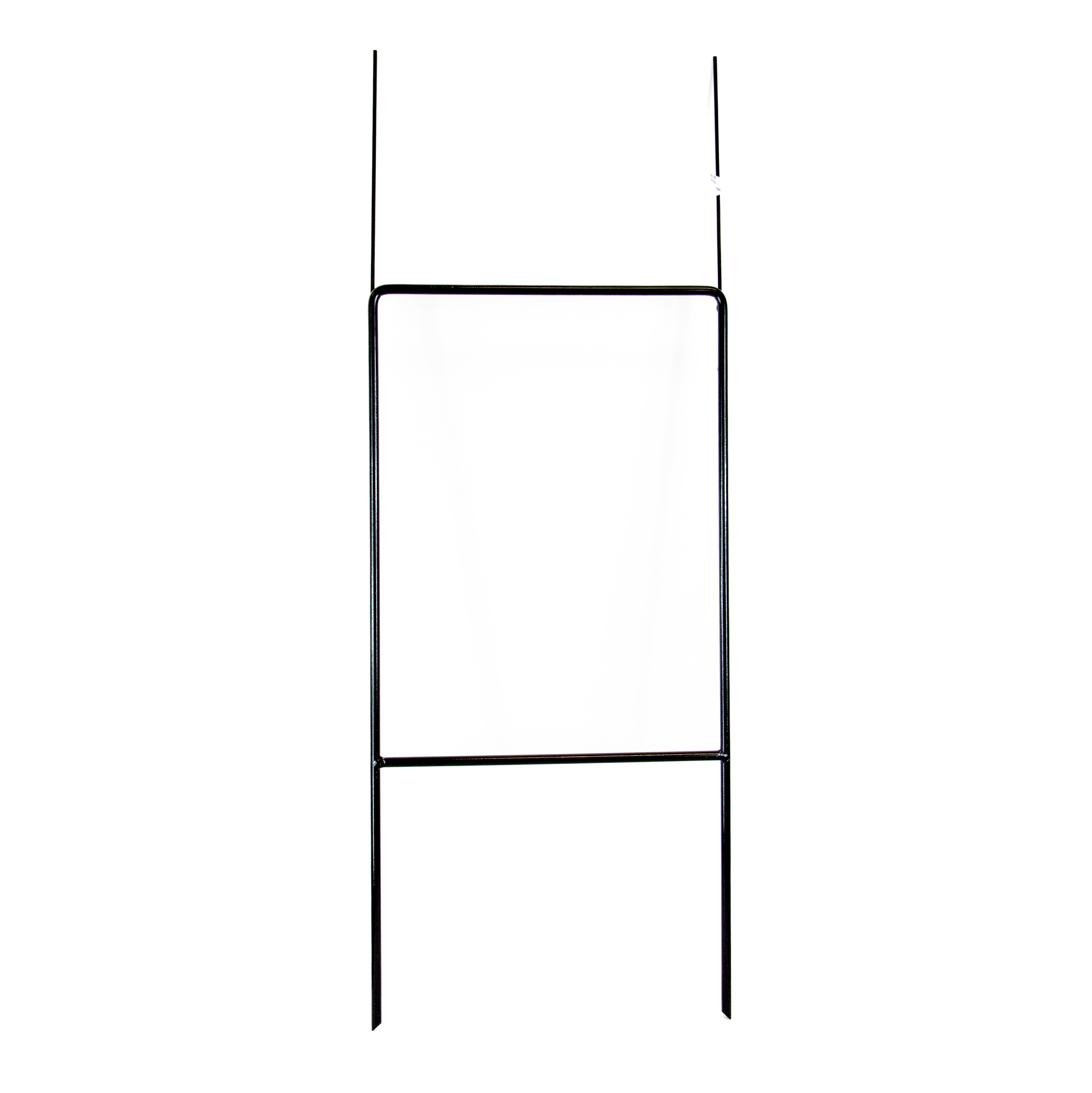 Black H Prong Metal Stand Sign Accessories   
