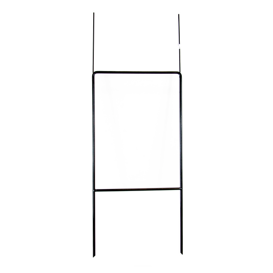Black H Prong Metal Stand Sign Stand   