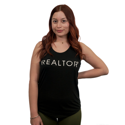 REALTOR® | Women’s Perfect Tri Racerback Tank Apparel Small Black 