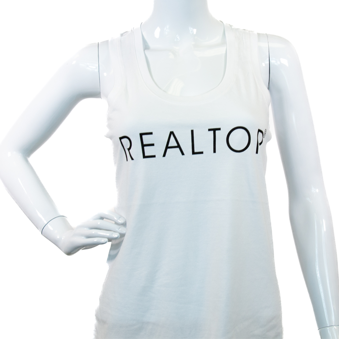 REALTOR® | Women’s Perfect Tri Racerback Tank Apparel White Small 