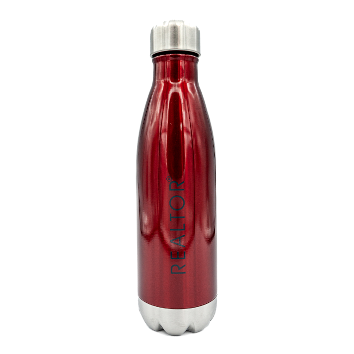 REALTOR® | H2O Go Force 17oz Bottle- FINAL SALE Water Bottles Red  