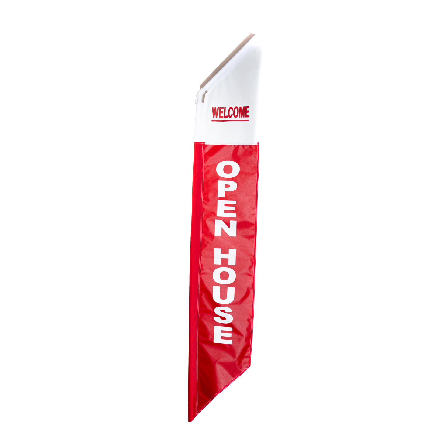 PVC Yard Sail Flag Red  