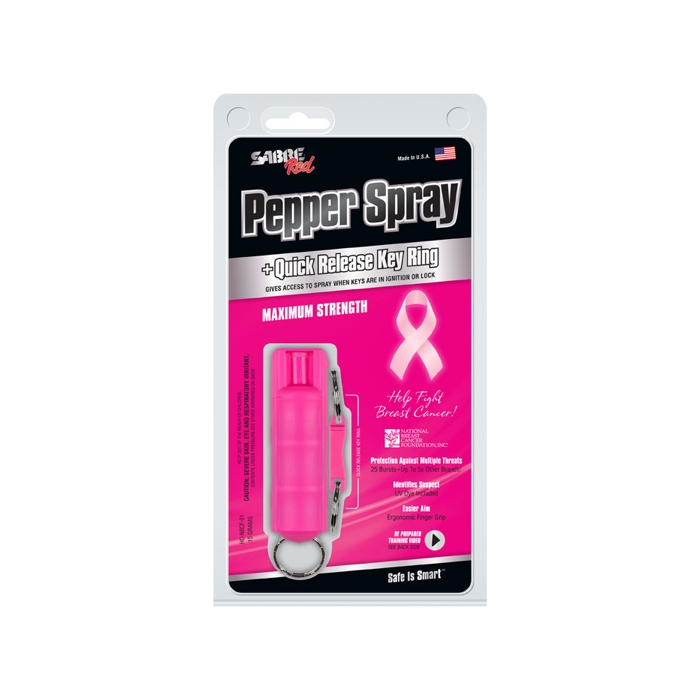 Pepper Spray Safety Pink  