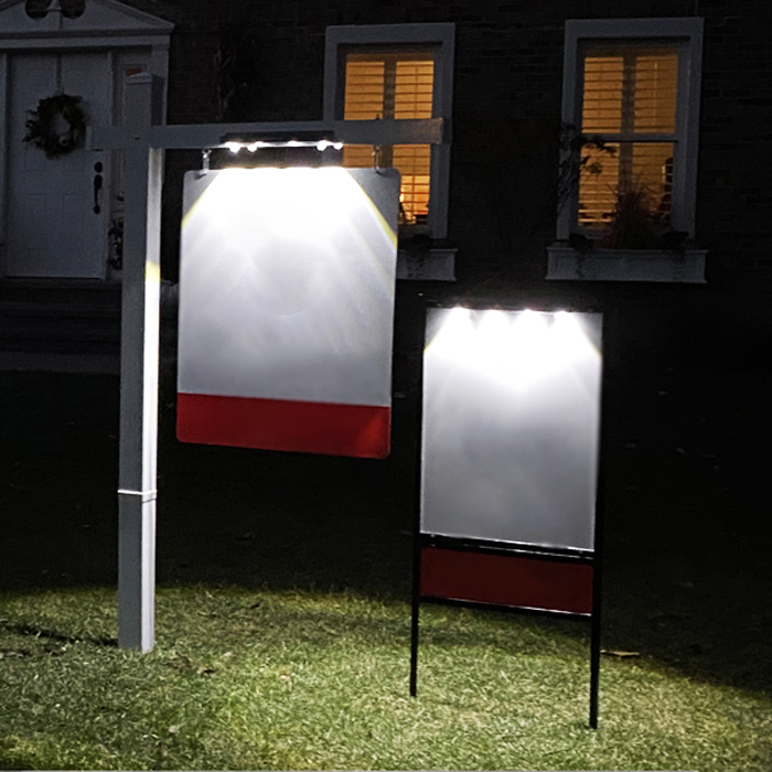 Solar Powered Sign Light Sign Accessories   