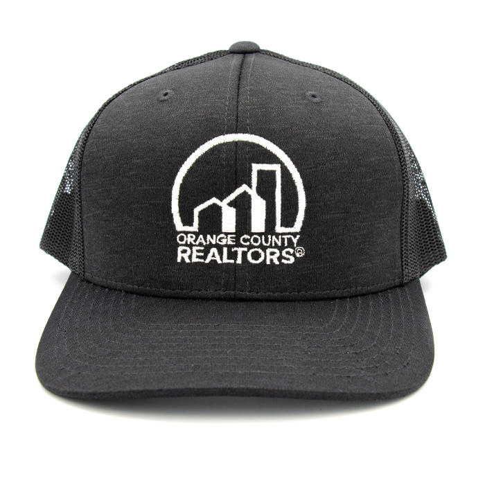 Orange County REALTORS® | Trucker Hat Hats Black  