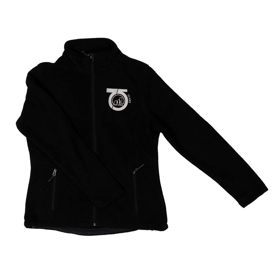 Women's 75th Anniversary Fleece Jacket - FINAL SALE Apparel Small  