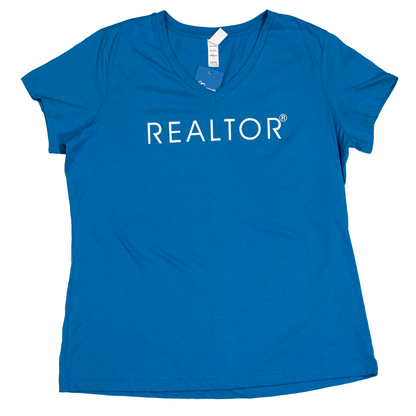 Women's REALTOR® T-Shirt- FINAL SALE Apparel Sky Blue XX-Large 