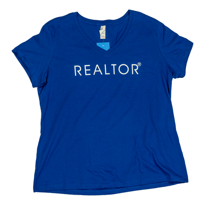 Women's REALTOR® T-Shirt- FINAL SALE Apparel Cobalt Blue X-Large 